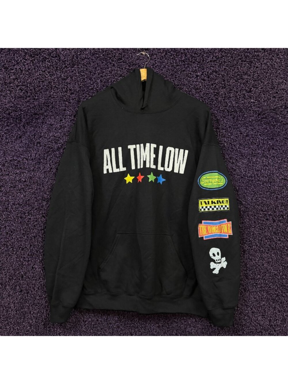 All Time Low Everyone's Talking Hoodie Size Extra Large